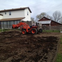 Photo Thumbnail #8: south side of house and barn in the background