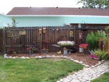 fence garden fence garden