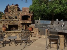 Trees Near Outdoor Kitchen Trees Near Outdoor Kitchen
