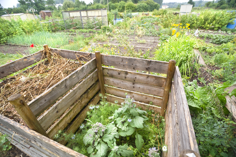 Wood Compost Storage