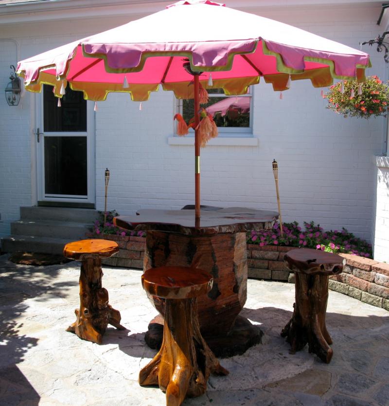Patio Table Stump