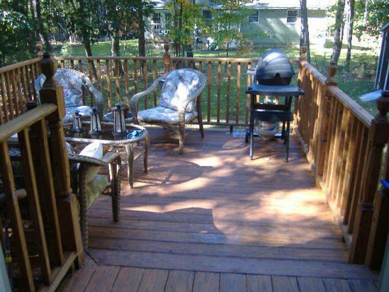 Deck Seating Area