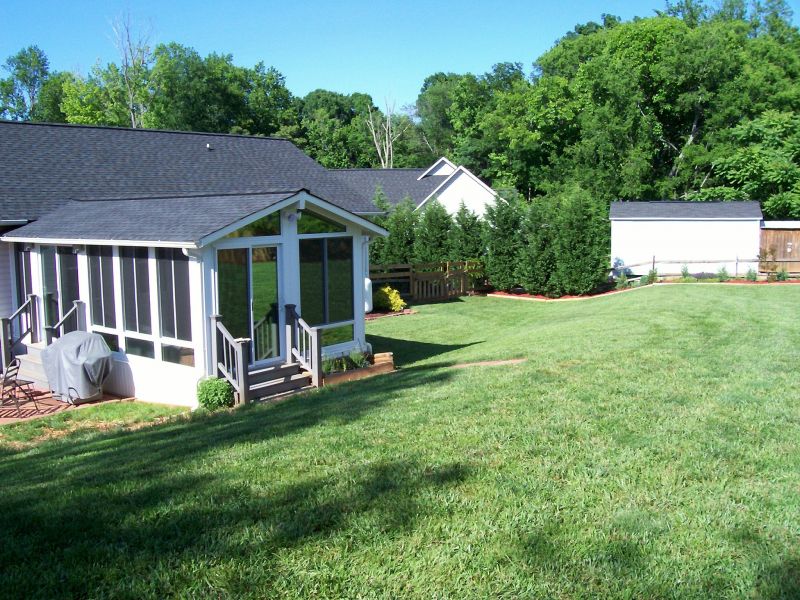 Sunroom Landscaping