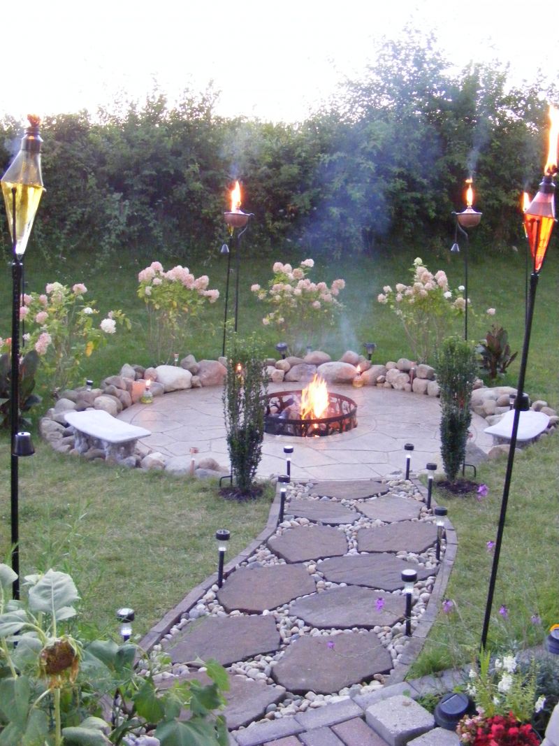 Back Yard Fire Pit Design Ideas