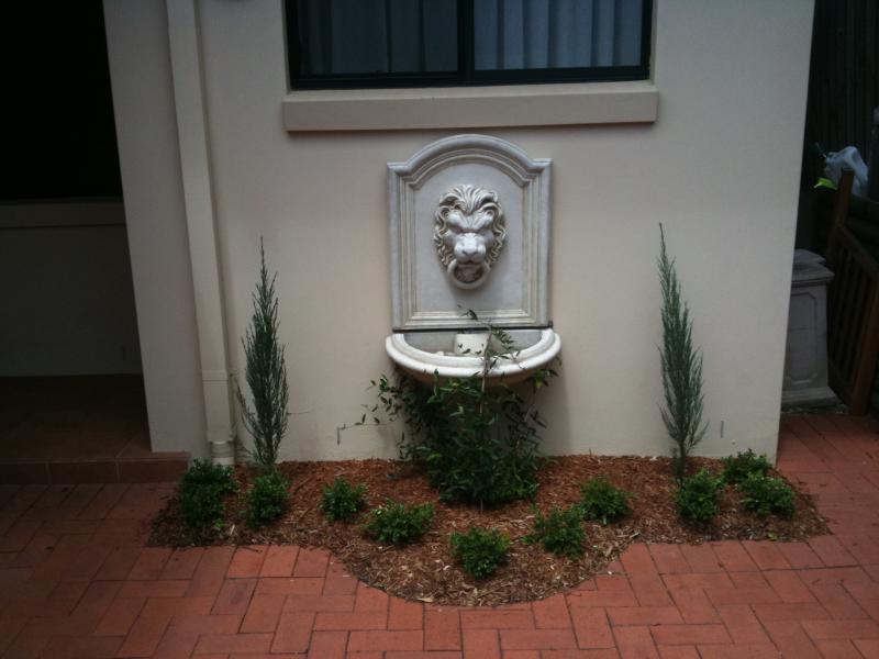 Lion's Head Water Fountain