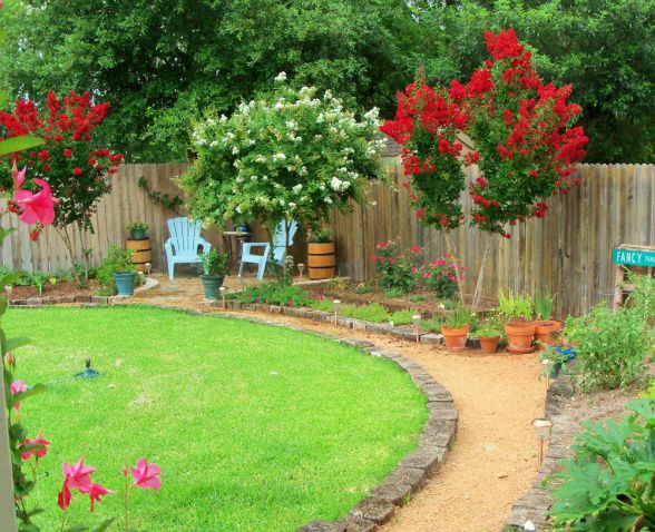 Crushed Stone Walkway