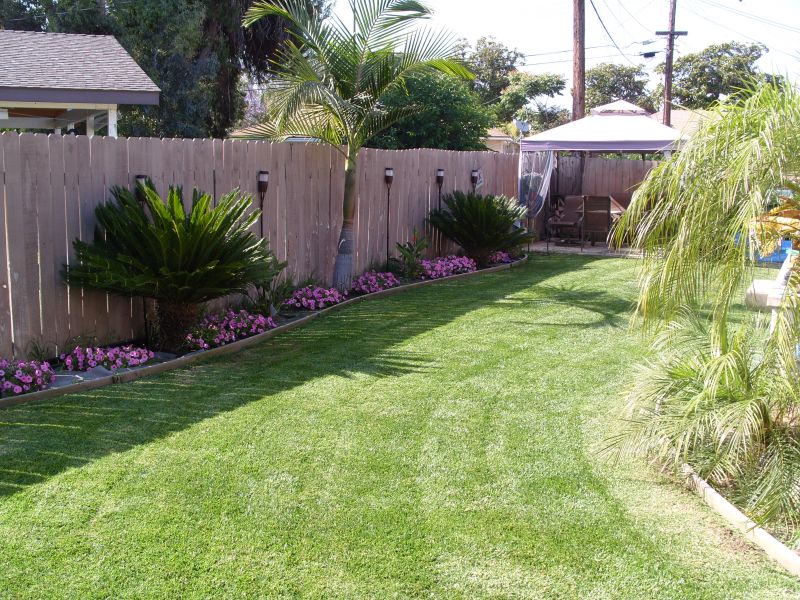 This is my backyard in it's current state as of July 2011. As you can 