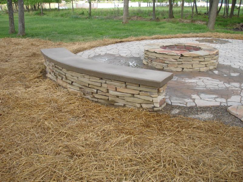 Outdoor Stone Bench Ideas