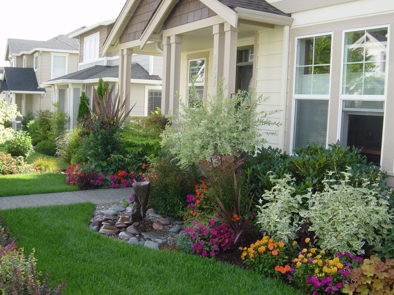 Low Growing layers in the Front Yard