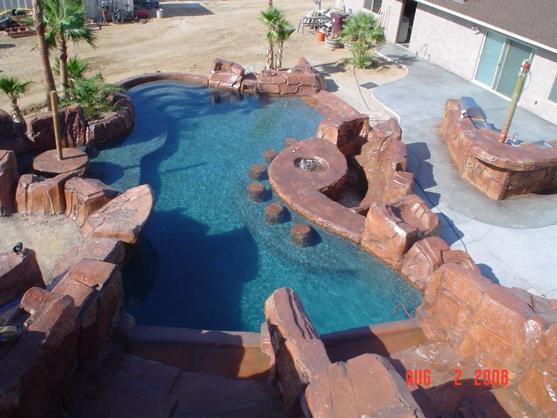 Swim-Up Bar in Pool