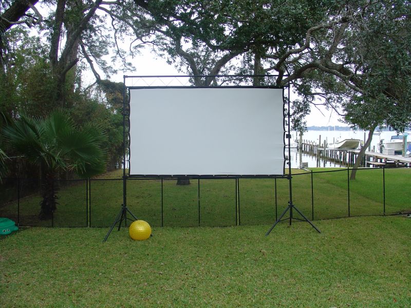 Outdoor movie theater