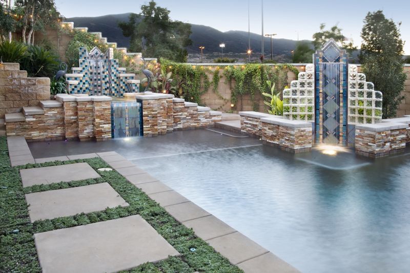 Stained Glass Swimming Pool