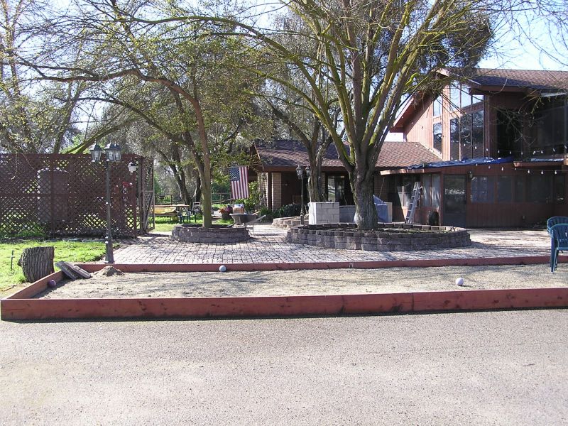 Bocce Ball Courts are Fun for adults and kids alike